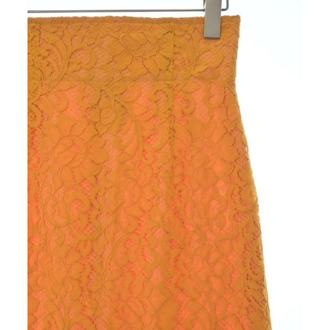Noble(ノーブル)のNOBLE ノーブル ロング・マキシ丈スカート 34(XS位) オレンジ 【古着】【中古】 レディースのスカート(ロングスカート)の商品写真