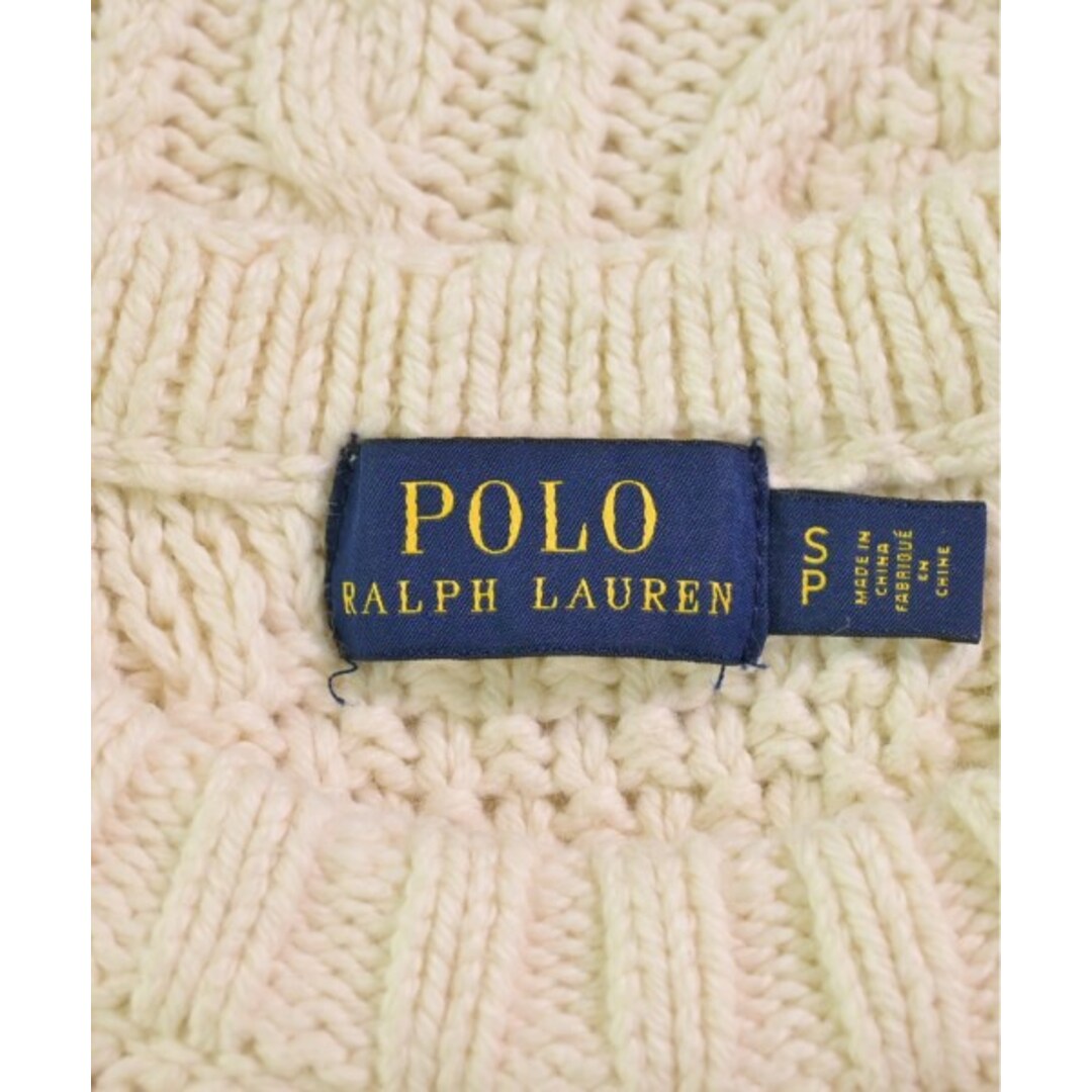 POLO RALPH LAUREN(ポロラルフローレン)のPolo Ralph Lauren ニット・セーター S 白系 【古着】【中古】 レディースのトップス(ニット/セーター)の商品写真