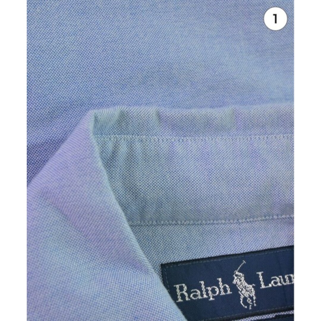 POLO RALPH LAUREN(ポロラルフローレン)のPolo Ralph Lauren カジュアルシャツ M 水色 【古着】【中古】 メンズのトップス(シャツ)の商品写真