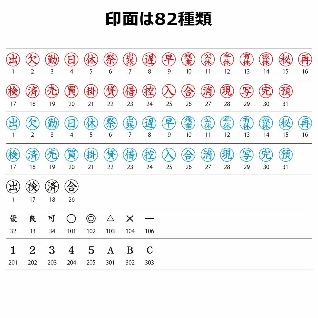 【色: ○(黒)】シャチハタ シヤチハタ 簿記スタンパー ○ X-BKL0101 その他のその他(その他)の商品写真