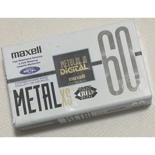 マクセル(maxell)のmaxellメタルテープ【M-XS 60】(その他)