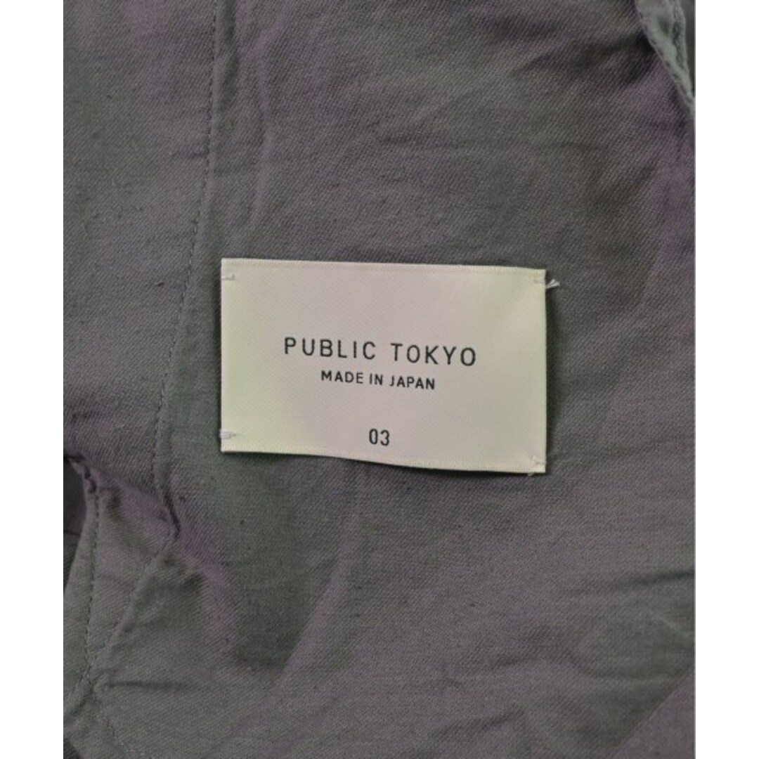 PUBLIC TOKYO(パブリックトウキョウ)のPUBLIC TOKYO パンツ（その他） 3(L位) グレー 【古着】【中古】 メンズのパンツ(その他)の商品写真