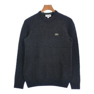 ラコステ(LACOSTE)のLACOSTE ラコステ ニット・セーター 3(M位) グレー 【古着】【中古】(ニット/セーター)