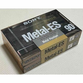 ソニー(SONY)のSONYメタルテープ【METAL-ES 90A】２本セット(その他)