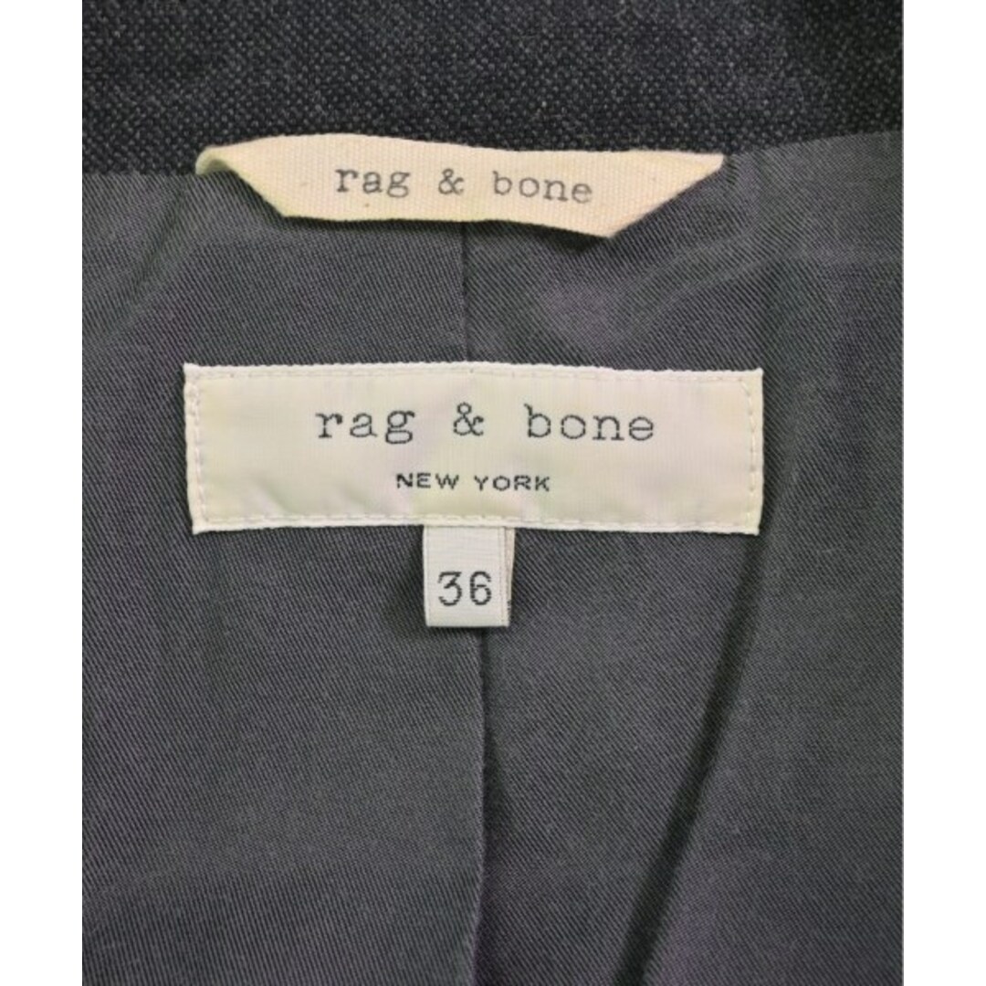 Rag & Bone(ラグアンドボーン)のrag & bone カジュアルジャケット 36(XS位) グレー 【古着】【中古】 メンズのジャケット/アウター(テーラードジャケット)の商品写真