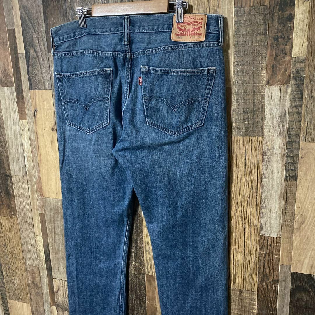 Levi's(リーバイス)のメンズ デニム リーバイス ブルー L 34 508 テーパード パンツ 古着 メンズのパンツ(デニム/ジーンズ)の商品写真