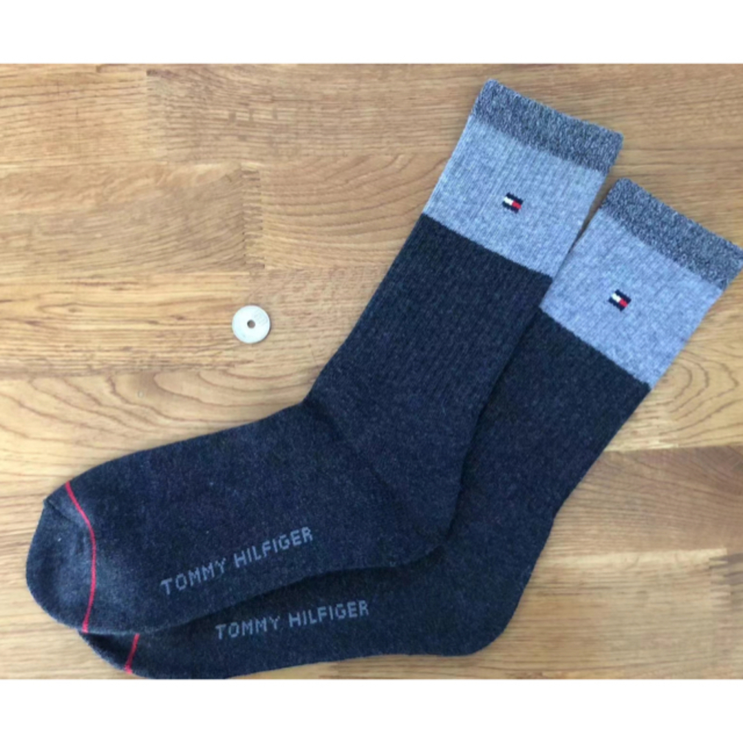 TOMMY HILFIGER(トミーヒルフィガー)の新品トミーヒルフィガーTOMMY HILFIGERメンズ3足セット843 メンズのレッグウェア(ソックス)の商品写真