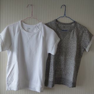 ユニクロ(UNIQLO)のユニクロTシャツ２枚(Tシャツ(半袖/袖なし))