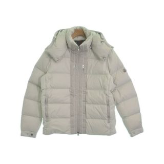 モンクレール(MONCLER)のMONCLER ダウンジャケット/ダウンベスト 2(M位) アイボリー系 【古着】【中古】(ダウンジャケット)