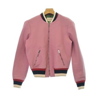 グッチ(Gucci)のGUCCI グッチ スタジャン 42(M位) ピンク等 【古着】【中古】(スタジャン)