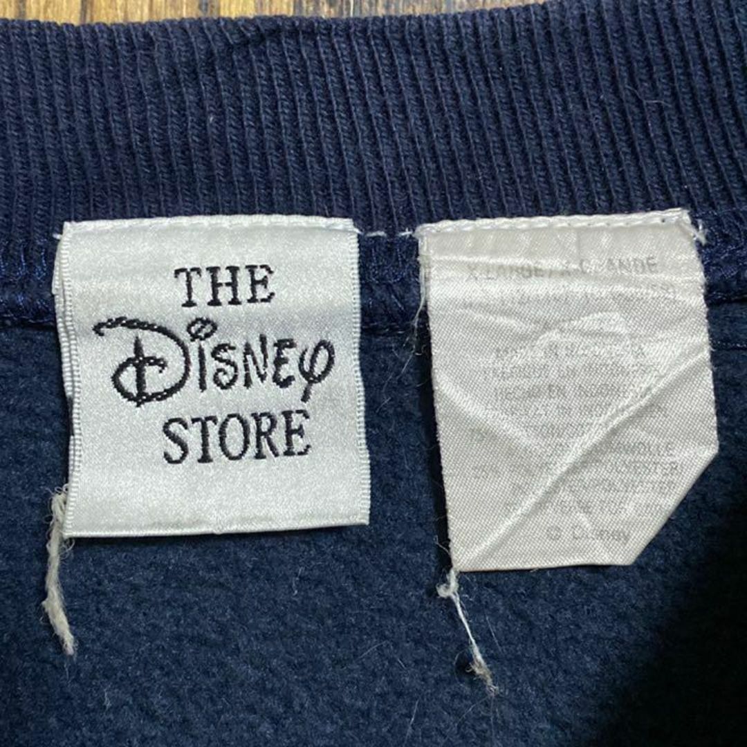 Disney(ディズニー)のディズニー スウェット トレーナー キャラクター ティガー プーさん 古着長袖 メンズのトップス(スウェット)の商品写真