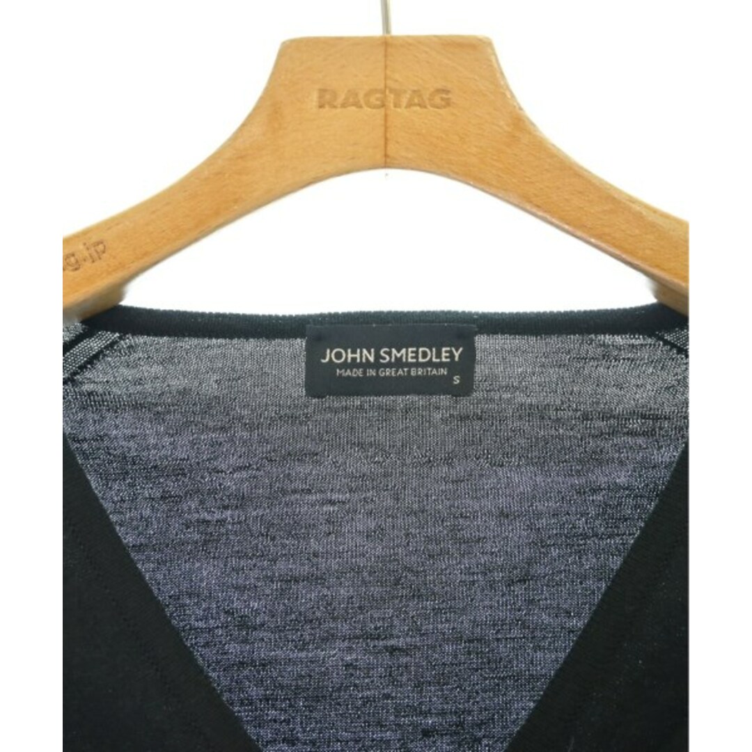 JOHN SMEDLEY(ジョンスメドレー)のJOHN SMEDLEY ジョンスメドレー ニット・セーター S 黒 【古着】【中古】 レディースのトップス(ニット/セーター)の商品写真