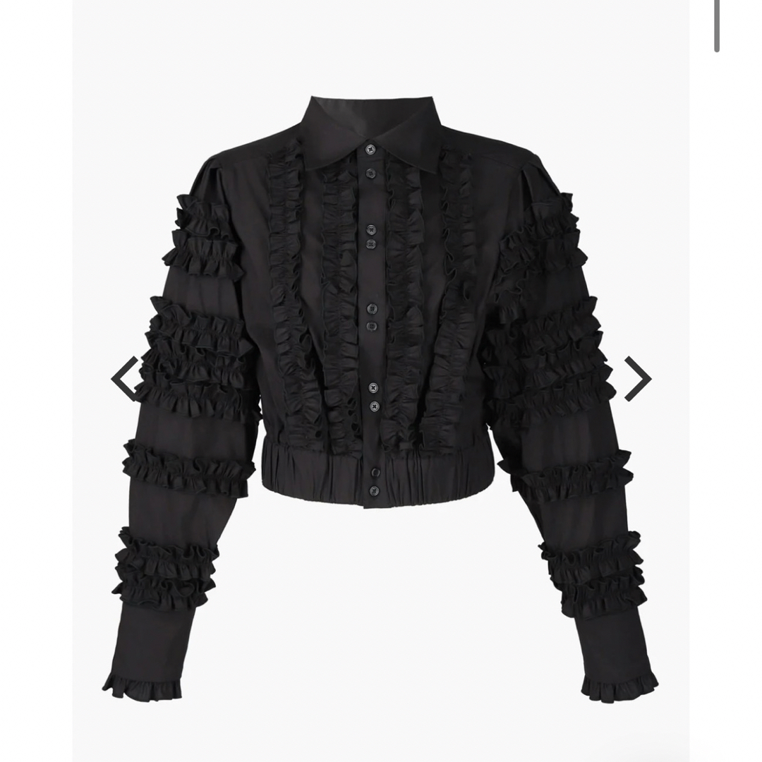 Bibiy LYLA FRILL BLOUSE フリルブラウスの通販 by プロフィール Bibiy LYLA FRILL BLOUSE フリルブラウスの通販 by プロフィール