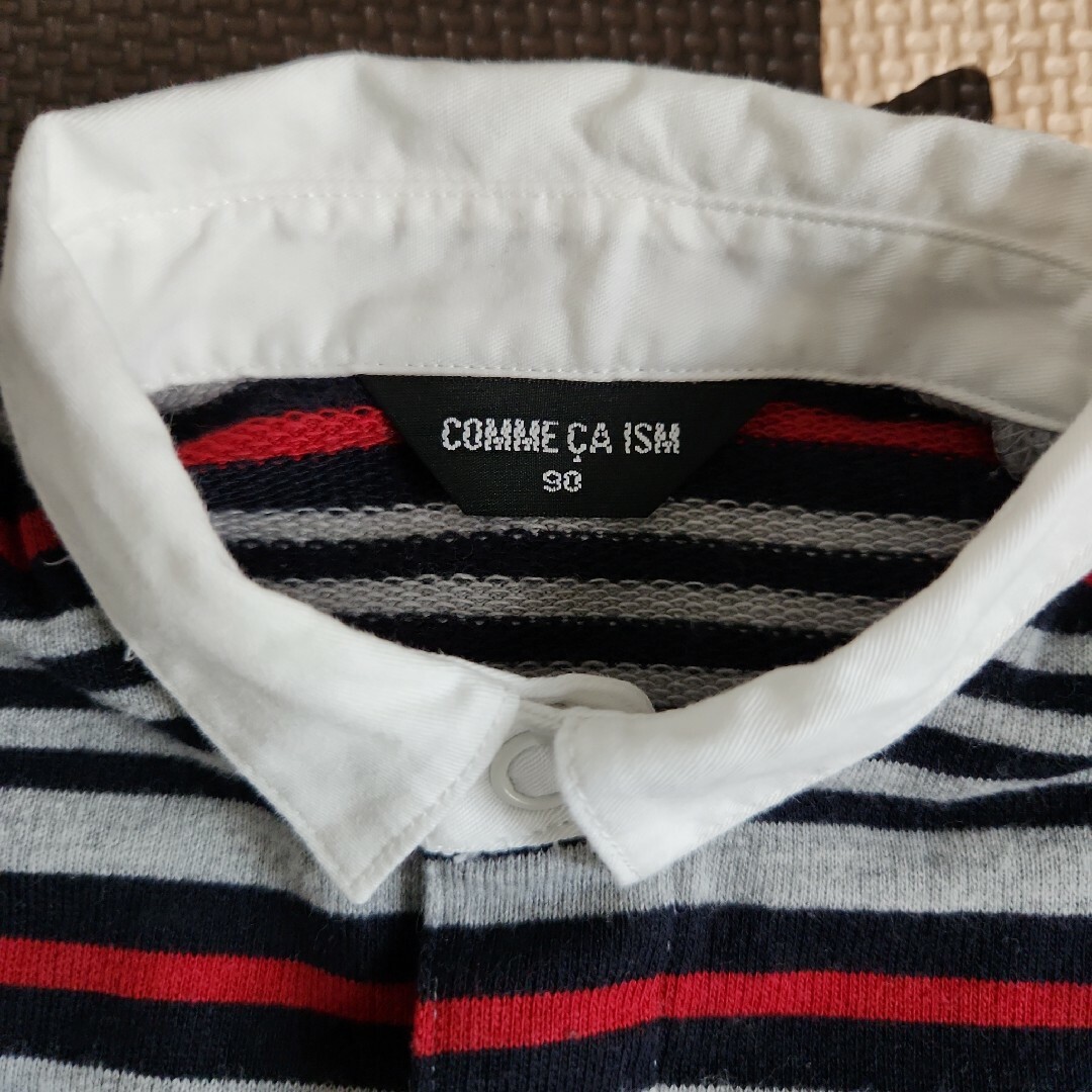 COMME CA ISM(コムサイズム)のCOMME CA ISM　半袖ポロシャツ キッズ/ベビー/マタニティのキッズ服男の子用(90cm~)(Tシャツ/カットソー)の商品写真