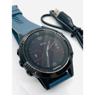 GARMIN - 美品 GARMIN ガミン FENIX 5 SAPHIRE ☆未使用バンド☆