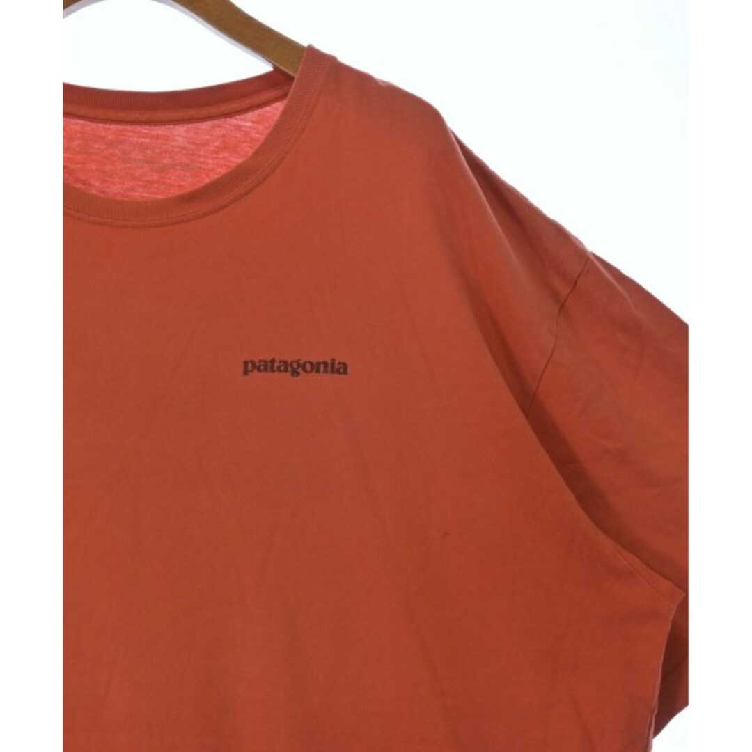 patagonia(パタゴニア)のpatagonia パタゴニア Tシャツ・カットソー XL オレンジ 【古着】【中古】 メンズのトップス(Tシャツ/カットソー(半袖/袖なし))の商品写真