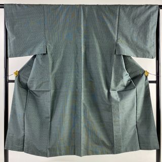 男着物 身丈137cm 裄丈65.5cm 正絹 優品 【中古】(着物)