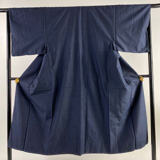 男着物 身丈139.5cm 裄丈65cm 正絹 優品 【中古】(着物)