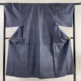 男着物 身丈144.5cm 裄丈67.5cm 正絹 優品 【中古】(着物)