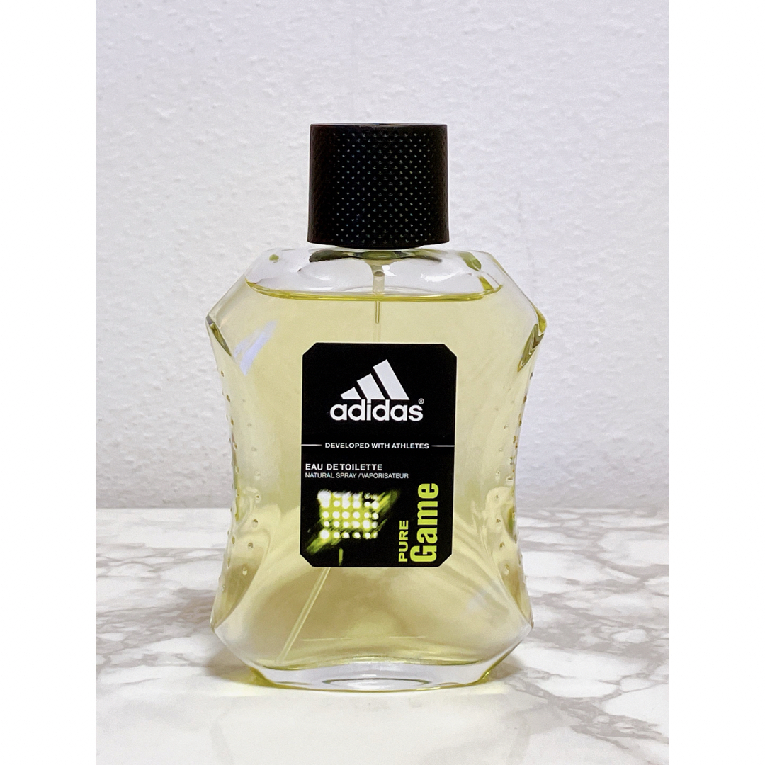 adidas(アディダス)の美品　アディダス　ピュアゲーム　オーデトワレ　100ml スペイン製　香水 コスメ/美容の香水(香水(男性用))の商品写真