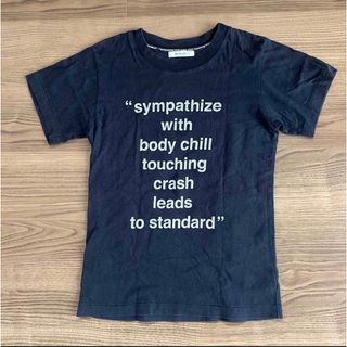 moussy - moussy 半袖 ロゴTシャツ ネイビー