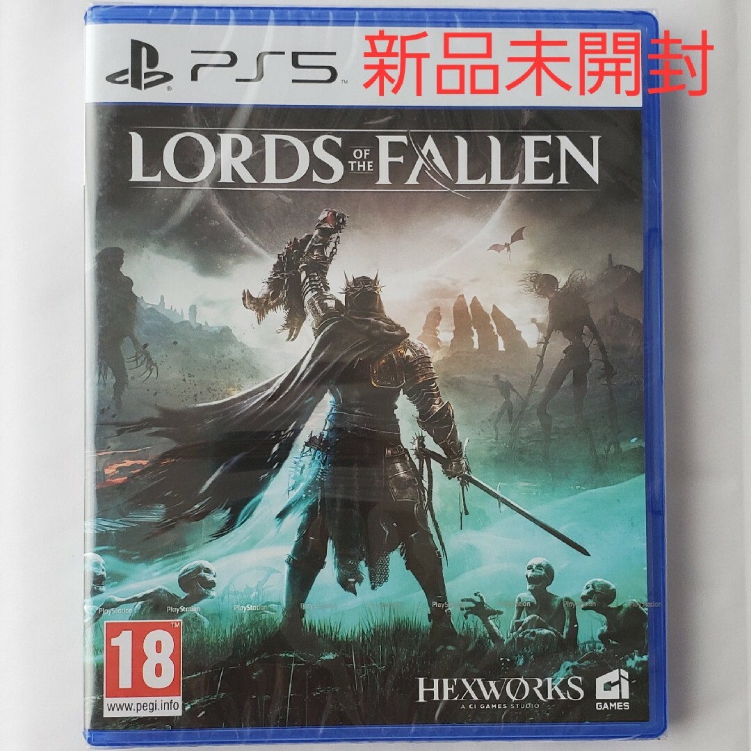 PlayStation(プレイステーション)のLORDS OF THE FALLEN ロードオブザフォールン PS5 欧州版 エンタメ/ホビーのゲームソフト/ゲーム機本体(家庭用ゲームソフト)の商品写真