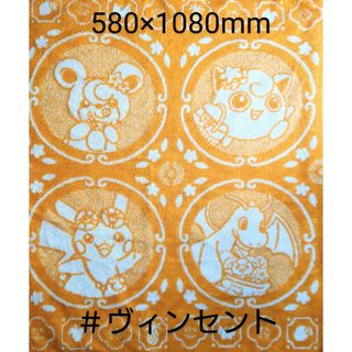 ポケモン(ポケモン)のポケモン 未使用 バスタオル 台湾 台北限定 ピカチュウ ヒメグマ カイリュー(タオル)