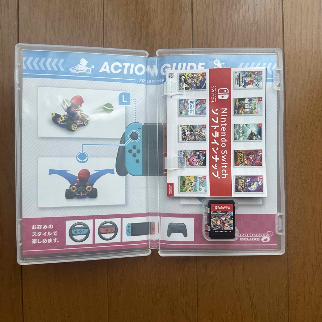 Nintendo Switch(ニンテンドースイッチ)のSwitch マリオカート 8 デラックス エンタメ/ホビーのゲームソフト/ゲーム機本体(家庭用ゲームソフト)の商品写真