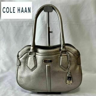 Cole Haan - 【COLE HAAN】コールハーン　ハンドバッグ バッグ　メタリック　シルバー