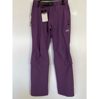 ミレー(MILLET)のMILLET　ミレー　レディースストレッチジップオフパンツ　L　パープル(登山用品)