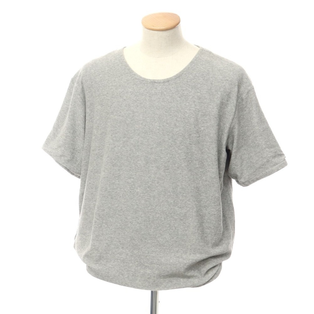 banal chic bizarre(バナルシックビザール)の【中古】バナルシックビザール banal chic bizarre コットン パイル リバーシブル 半袖Ｔシャツ グレー系【サイズ表記なし（S位）】【メンズ】 メンズのトップス(Tシャツ/カットソー(半袖/袖なし))の商品写真