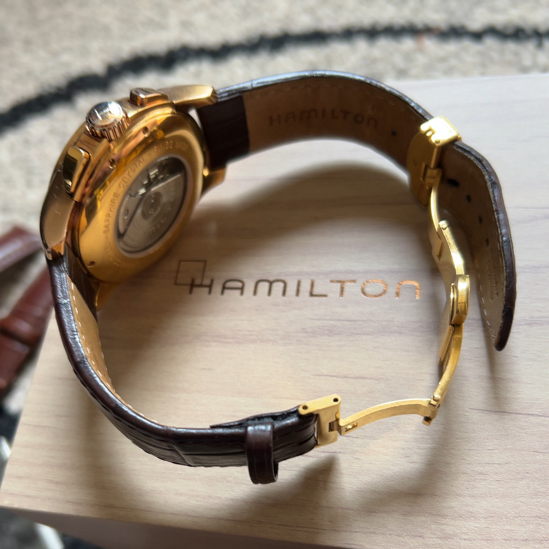 値下げしました！　HAMILTON ジャズマスター ジャズマスター Thinline Quartz - ダイヤルカラー:ブラック