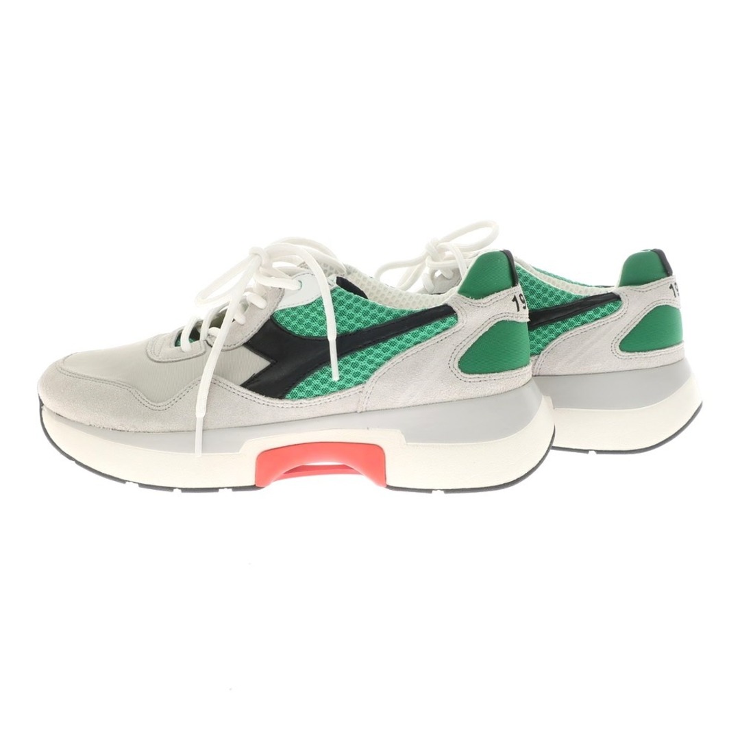 DIADORA(ディアドラ)の【中古】ディアドラ Diadora N9000 TXS スニーカー ライトグレーxグリーン系【サイズ27cm】【メンズ】 メンズの靴/シューズ(スニーカー)の商品写真