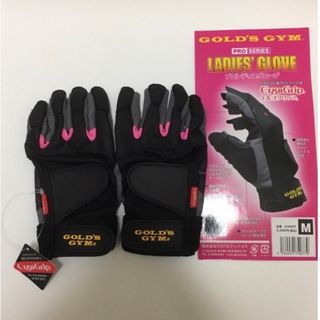 ゴールドジム(GOLD'S GYM)の新品　ゴールドジム　トレーニンググローブ　女性用　Ｍサイズ(トレーニング用品)