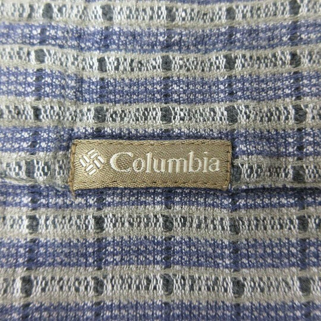 Columbia(コロンビア)のXL★古着 コロンビア COLUMBIA 半袖 シャツ メンズ 00年代 00s コットン グレー他 24apr09 中古 トップス メンズのトップス(シャツ)の商品写真