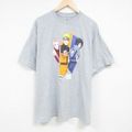 XL★古着 半袖 Tシャツ メンズ アニメ NARUTO ナルト疾風伝 春野サ…