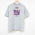 XL★古着 半袖 Tシャツ メンズ NFL ニューヨークジャイアンツ 大きいサ…