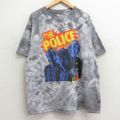 XL★古着 半袖 ロック バンド Tシャツ メンズ ポリス 大きいサイズ コッ…