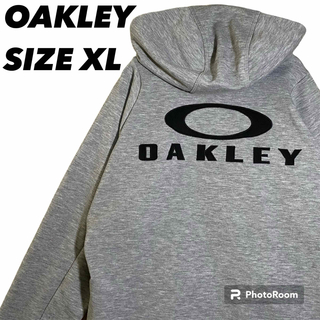 Oakley - オークリーパーカーXL グレー　OAKLEYジップアップパーカー　古着パーカー