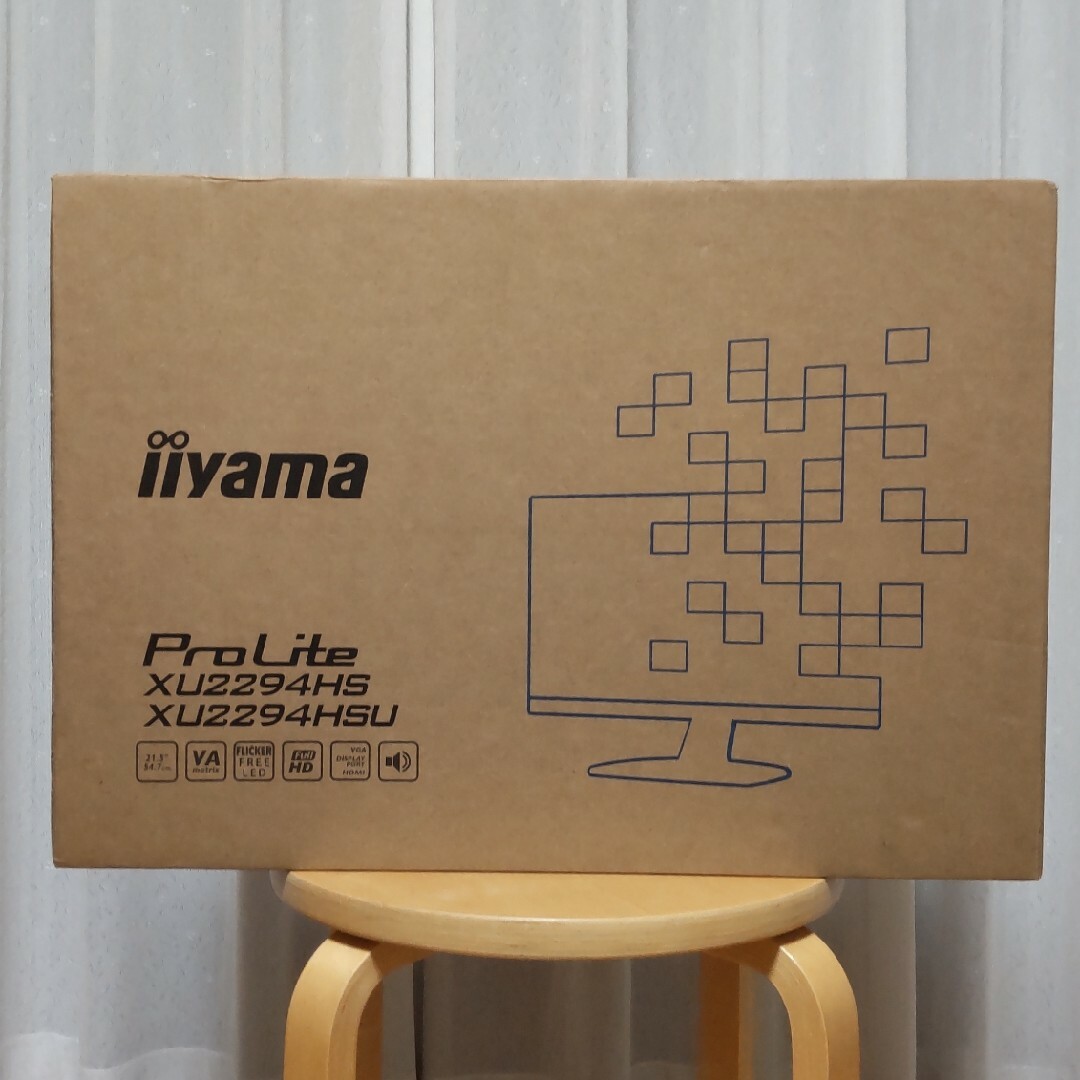 【新品】iiyama ProLite XU2294HS 21.5型モニター スマホ/家電/カメラのPC/タブレット(ディスプレイ)の商品写真