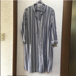 スタディオクリップ(STUDIO CLIP)のロングシャツ　羽織り　大きいサイズ  (シャツ/ブラウス(長袖/七分))