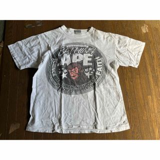 A BATHING APE - APE 初期　吹き出しタグ　Tシャツ　90s