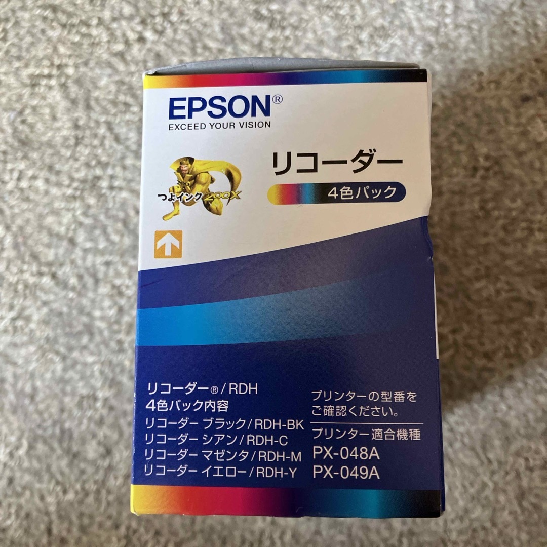 EPSON(エプソン)のEPSON インクカートリッジ RDH-4CL インテリア/住まい/日用品のオフィス用品(その他)の商品写真