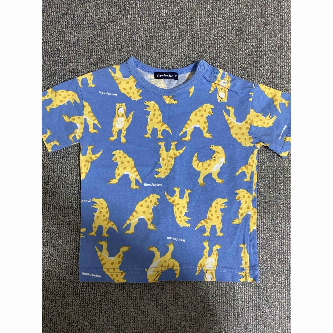 mou jon jon(ムージョンジョン)のムージョンジョン　半袖Tシャツ　90サイズ キッズ/ベビー/マタニティのキッズ服男の子用(90cm~)(Tシャツ/カットソー)の商品写真