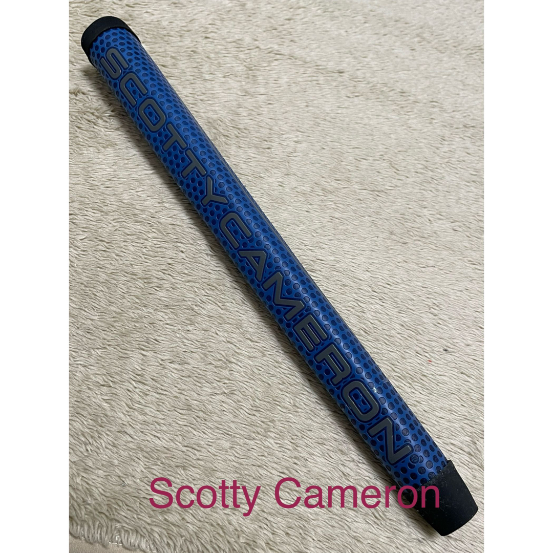 Scotty Cameron(スコッティキャメロン)のスコッティ キャメロン マタドール ブルー MID-LARGE パターグリップ スポーツ/アウトドアのゴルフ(クラブ)の商品写真
