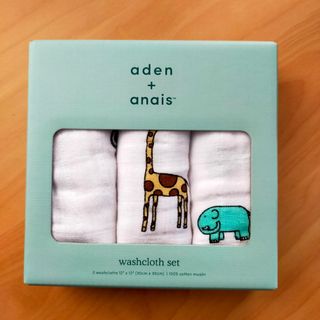 エイデンアンドアネイ(aden+anais)の新品 Aden+Anaisエイデンアンドアネイ ウォッシュクロス　3枚セット(その他)