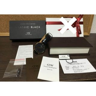 ダニエルウェリントン(Daniel Wellington)のダニエルウェリントン　腕時計　Classic Black ブラック(腕時計(アナログ))