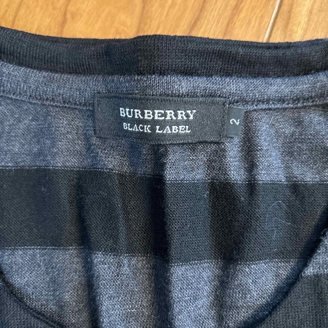BURBERRY BLACK LABEL(バーバリーブラックレーベル)のバーバリーブラックレーベル長袖トップス メンズのトップス(Tシャツ/カットソー(七分/長袖))の商品写真