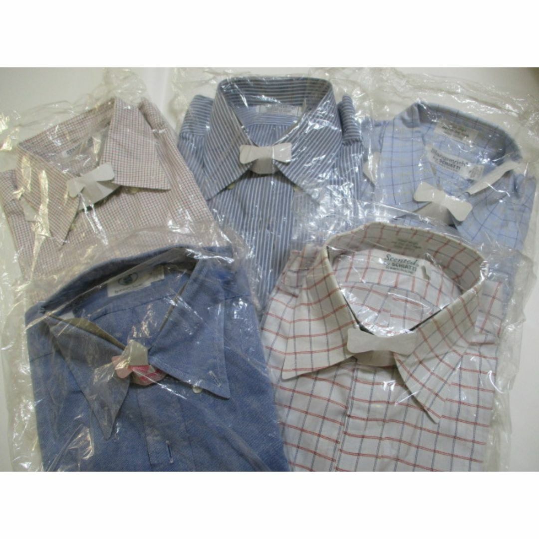 スキャッティ ブルー 長袖＆半袖シャツ5枚セット M ボタンダウン メンズのトップス(シャツ)の商品写真