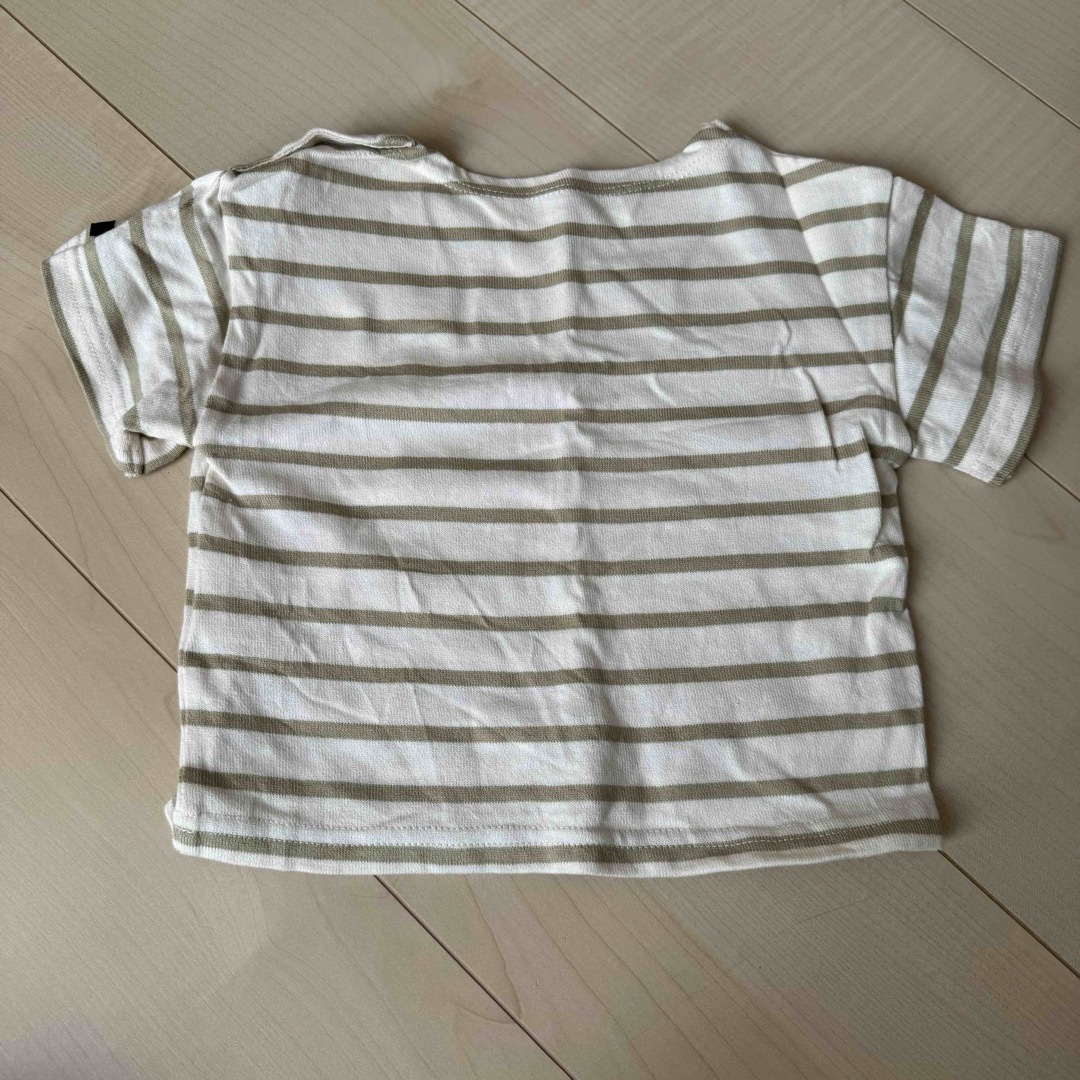 futafuta(フタフタ)のfutafuta 半袖 ボーダーtシャツ 80 キッズ/ベビー/マタニティのベビー服(~85cm)(Ｔシャツ)の商品写真